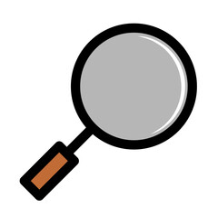 Search icon vector