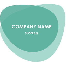 Simple your company name logo design