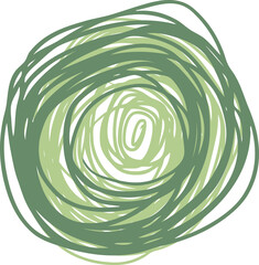 Hand drawn circle line sketch. Scribble doodle round circles,  message, note, bubble