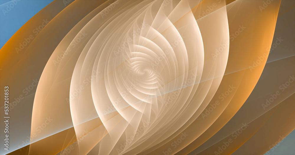Poster fractal spiral. abstract fractal patterns and shapes. dynamic flowing natural forms.