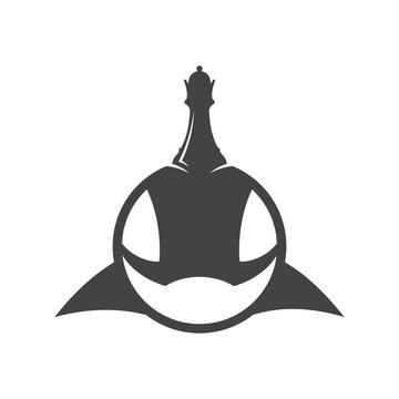 Orca and chess icon