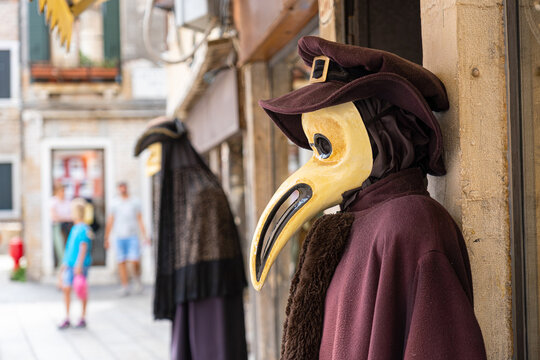 Italian venetian mask for carnival