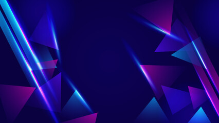 Modern abstract high-speed movement. Colorful dynamic motion on blue background. Movement sport pattern for banner or poster design background concept.