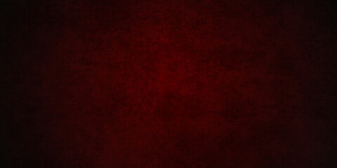 Red background in Christmas or valentines day texture and red color with vintage texture and shiny center spot. Red marbled texture grunge on borders, old vintage distressed red paper illustration