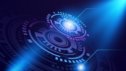 Modern abstract speed line background. Dynamic motion speed of light. Technology velocity movement pattern for banner or poster design. Vector illustration