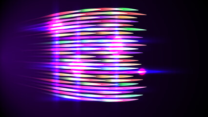 Modern abstract high-speed arrows light effect movement. Technology futuristic dynamic motion for banner or poster design background concept.