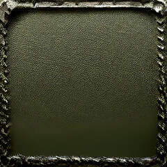 leather frame