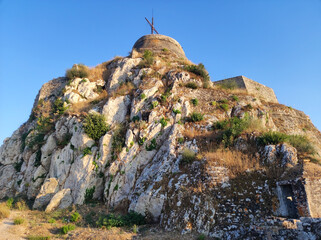 old Venetian fortress in Corfu town