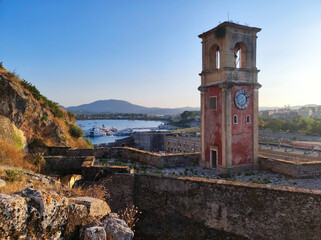 old Venetian fortress in Corfu town