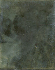 Antique 1800's glassplate photographic negative