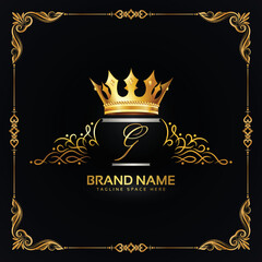 Luxury Royal Floral Letter G Gold Colour, Victory Logo, Vector Logo Template For Royalty, Business Card, Boutique, Hotel, Jewellery. Vector Illustration.