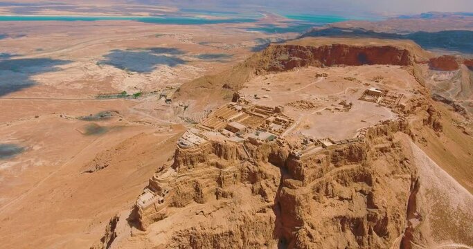 Masada fortress,  Izrael
