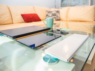 Home office in your own apartment