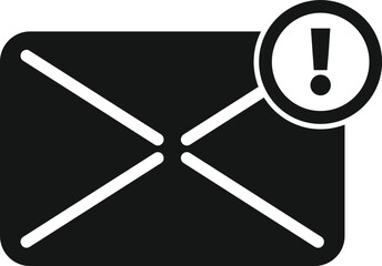 Mail target icon simple vector. Hunter group. Media arrow