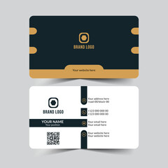 Professional elegant corporate modern business card design corporate template