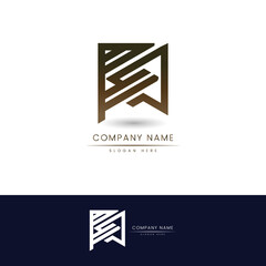 Infinity Media, M Letter Vector Logo Template.