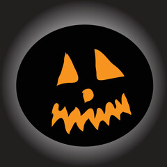 illustration of a halloween party.