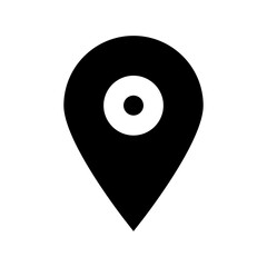 Map Pin Flat Vector Icon