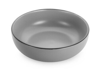 empty bowl isolated on white background.