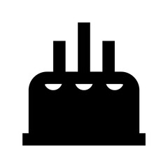 Cake Flat Vector Icon