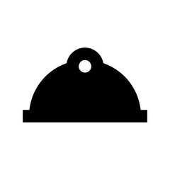 Fototapeta premium Mine Cap Flat Vector Icon