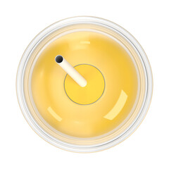 Fototapeta na wymiar 3d rendering illustration of a juice cup