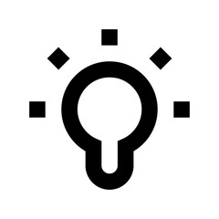 Bulb Flat Vector Icon