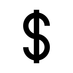 Dollar Flat Vector Icon