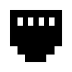 Internet Outlet Flat Vector Icon