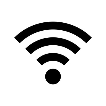 Wifi Zone Flat Vector Icon