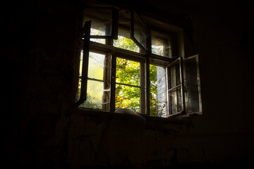Fototapeta na wymiar Verlassener Ort - Urbex / Urbexing - Beatiful Decay - Abandoned - Lost Place - Artwork - Creepy - High quality photo