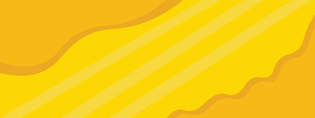 yellow banner vector, happy anniversary background.