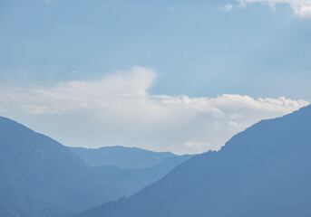 Obraz na płótnie Canvas landscape of city Meran in South Tyrol, Italy