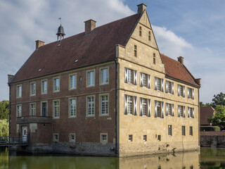 The old Castle Huelshoff in Germany