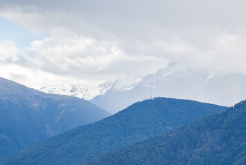 landscape in South Tyrol, Italy