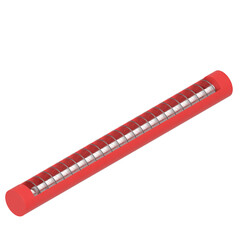 3d rendering illustration of a neon ceiling light