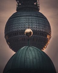Berliner Dom and Fernsehturm © Goran