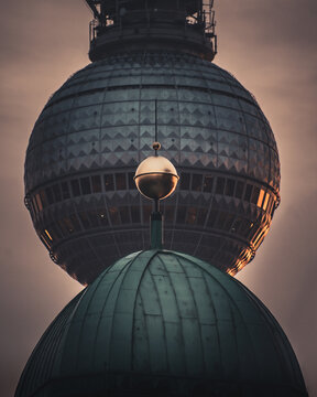 Berliner Dom And Fernsehturm