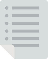 paper icon vector in white background