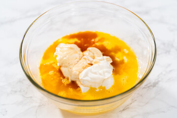 Red Velvet Cupcakes with White Chocolate Ganache Frosting