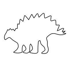 dinosaur doodle
