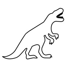 dinosaur doodle