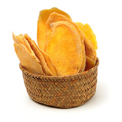 Mango. dry mango on the background