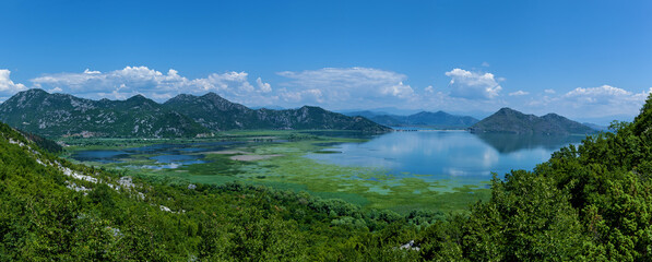 Fototapeta na wymiar Beautiful sea landscapes in Montenegro