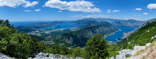 Fototapeta na wymiar Landscapes and beautiful places in Montenegro