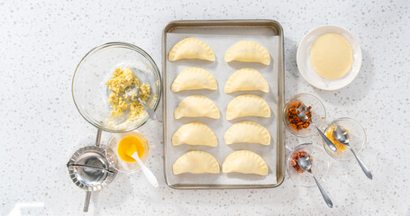 Breakfast Empanadas With Eggs and Sweet Potato