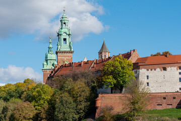 The Sigismund Bell Tower on Wawel Castle in Poland