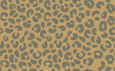 Abstract modern leopard seamless pattern. Animals trendy background. Color decorative vector stock illustration for print, card, postcard, fabric, textile. Modern ornament of stylized skin
