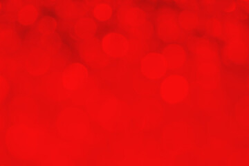 Red abstract blurred bokeh background. 
