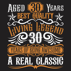 Vintage Birthday  t shirt design with Birthday elements or Hand drawn Birthday typography design
